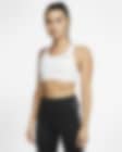 Low Resolution Ovadderad sport-BH Nike Swoosh med mediumstöd för kvinnor