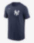 Low Resolution New York Yankees Fuse Wordmark Men's Nike MLB T-Shirt