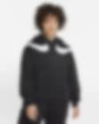 Low Resolution Nike Sportswear Swoosh Women's Oversized Fleece Hoodie (Plus Size)
