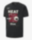 Low Resolution Miami Heat Courtside Nike NBA Max90-T-Shirt für Herren