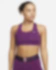 Low Resolution Bra deportivo sin almohadilla de media sujeción para mujer Nike Swoosh 