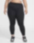 Low Resolution Nike One Women's High-Waisted 7/8 Leggings with Pockets (Plus Size)