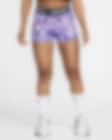 Low Resolution Nike Normal Belli Boydan Boya Baskılı Kadın Şortu