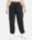 Low Resolution กางเกงซ้อมกีฬาเอวสูงขนาดโอเวอร์ไซส์ผู้หญิง Nike Sportswear Phoenix Fleece