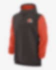 Nike Player Logo (NFL Cleveland Browns) Men's 1/2-Zip Hoodie.