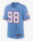 Low Resolution Jeffery Simmons Tennessee Titans Men's Nike NFL Game Football Jersey