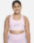 Low Resolution Nike Dri-FIT Swoosh Big Kids' (Girls') Sports Bra (Extended Size)
