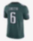 Nike Philadelphia Eagles No65 Lane Johnson Midnight Green Team Color Men's Stitched NFL Vapor Untouchable Limited Jersey