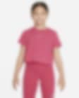 Low Resolution Zkrácené taneční tričko Nike Sportswear pro větší děti (dívky)