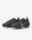 Nike Mercurial Vapor 14 Elite FG (Black/Iron Grey) - Soccer Wearhouse