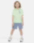 Low Resolution Conjunto de polo y shorts para niños de preescolar Nike Sportswear Create Your Own Adventure