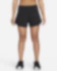 Low Resolution Nike Dri-FIT Bliss-2-i-1-shorts (7,5 cm) med mellemhøj talje til kvinder