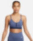 Low Resolution Bra imbottito a sostegno leggero con scollo a V Nike Indy – Donna