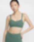 Low Resolution สปอร์ตบราผู้หญิงซัพพอร์ตบางเบาเสริมฟองน้ำ Nike Zenvy Strappy