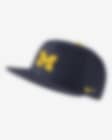 Low Resolution Michigan Nike College Fitted Baseball Hat