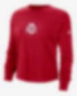 Ohio State Women's Nike College Long-Sleeve T-Shirt.