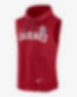 Low Resolution Nike Athletic (MLB St. Louis Cardinals) Men's Sleeveless Pullover Hoodie