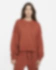 Low Resolution Nike Sportswear Collection Essentials extragroßes Fleece-Rundhalsshirt für Damen