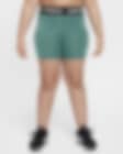 Low Resolution Shorts para niñas talla grande Nike Pro Dri-FIT (talla amplia)