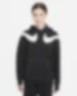 Low Resolution Felpa oversize in fleece con cappuccio Nike Sportswear Swoosh - Donna