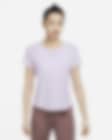 Low Resolution Nike Dri-FIT One Luxe Women's Standard Fit Short-Sleeve Top