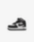 Low Resolution Nike x Stüssy Force 1 Mid Schuh für Babys und Kleinkinder