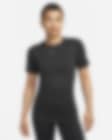 Low Resolution Γυναικεία κοντομάνικη μπλούζα για τρέξιμο Dri-FIT Nike Swift Wool
