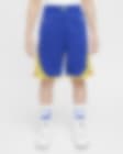 Low Resolution Golden State Warriors 2023/24 Icon Edition Nike NBA Swingman Shorts für ältere Kinder (Jungen)