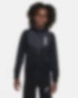 Low Resolution Nike Sportswear Hybrid Older Kids' (Boys') Full-Zip Fleece Hoodie