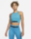 Low Resolution Camisola de treino sem mangas recortada Nike Dri-FIT Buckle para mulher