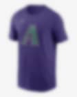 Low Resolution Arizona Diamondbacks Cooperstown Logo Men's Nike MLB T-Shirt