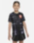 Low Resolution Przedmeczowa koszulka piłkarska dla dużych dzieci Nike Dri-FIT Holandia