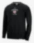 Low Resolution Morehouse Standard Issue Men's Nike College Fleece Crew-Neck Sweatshirt