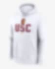 Low Resolution Sudadera con gorro sin cierre universitaria Nike para hombre USC Trojans Primetime Club Campus