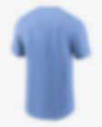 Men's Chicago Cubs Nike Light Blue City Connect Graphic T-Shirt