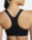 Nike Swoosh Futura Women's Sports Bra 899370-010 - Trendyol