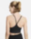 Low Resolution Nike Indy Padded lange sport-bh met lichte ondersteuning