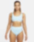 Low Resolution Parte de arriba de bikini con cuello en forma de U para mujer Nike Sneakerkini