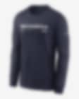 Low Resolution Nike Dri-FIT Infograph Lockup (NFL Seattle Seahawks) Men's Long-Sleeve T-Shirt