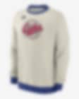 Low Resolution Chicago Cubs Cooperstown Men's Nike MLB Pullover Crew