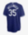 Cody Bellinger #35 Los Angeles Dodgers MLB NIKE Black Jersey Men's SMALL