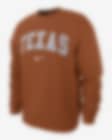 Low Resolution Texas Club Fleece Men's Nike College Crew-Neck Sweatshirt