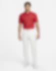 Nike Dri-FIT ADV Tiger Woods Men's Mock-Neck Golf Polo Shirt (as1, Alpha,  s, Regular, Regular, Black/White)