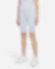 Low Resolution Nike Sportswear magas derekú 23 cm-es kerékpáros rövidnadrág nagyobb gyerekeknek (lányoknak)