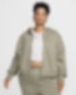 Low Resolution Nike Sportswear Chill Terry Women's Loose Full-Zip French Terry Hoodie (Plus Size)