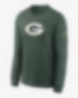 Low Resolution Nike Primary Logo (NFL Green Bay Packers) Men’s Long-Sleeve T-Shirt