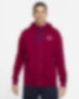 Low Resolution F.C. Barcelona Men's Nike Full-Zip French Terry Hoodie