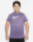 Low Resolution Playera de entrenamiento para niño talla grande Nike Dri-FIT (talla extendida)