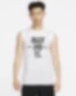 Low Resolution Nike Dri-FIT Men's Camo Sleeveless T-Shirt
