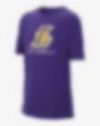 Low Resolution Los Angeles Lakers Nike Dri-FIT-NBA-T-shirt til større børn